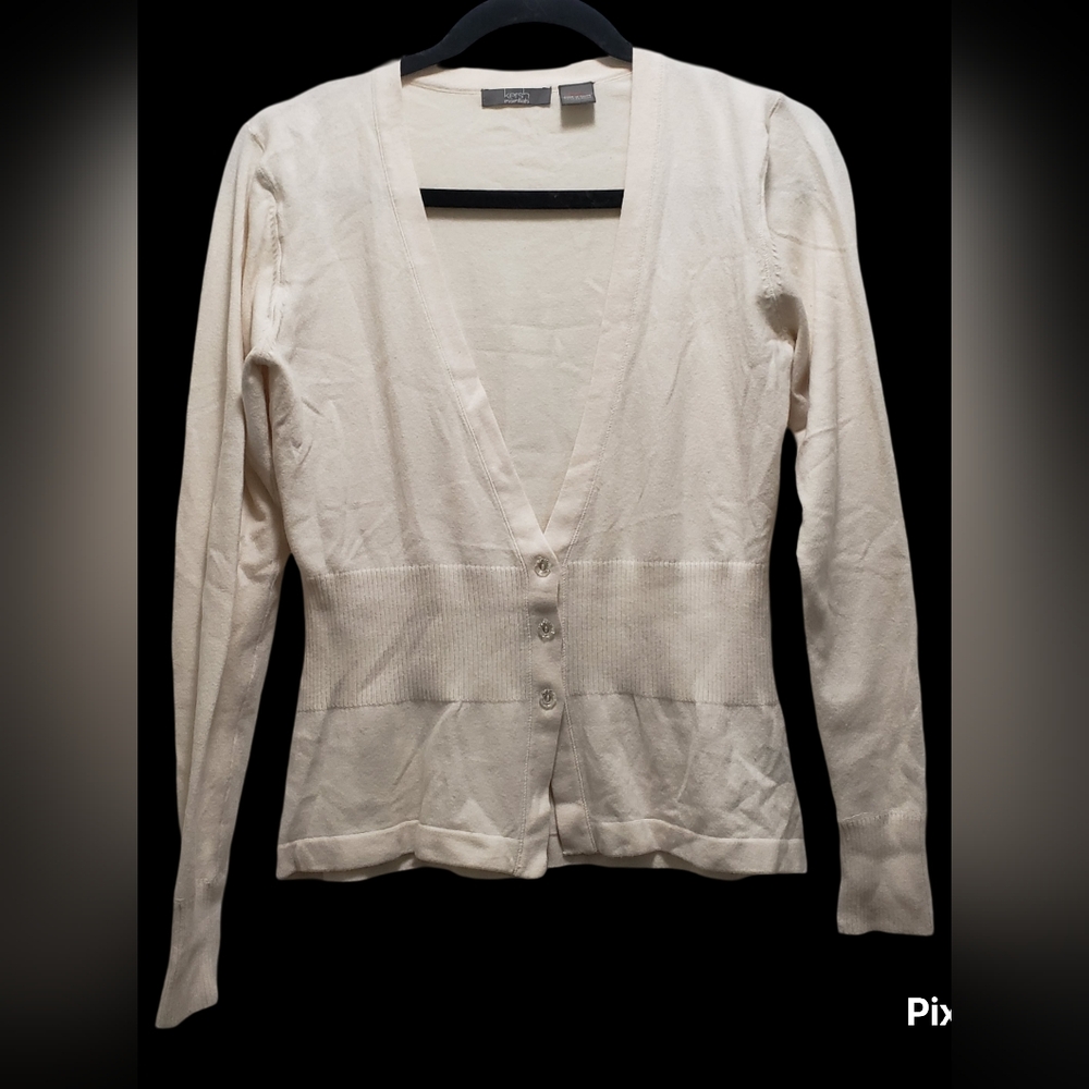 Kersh Essentials V-neck Cardigan Sweater  in Medium